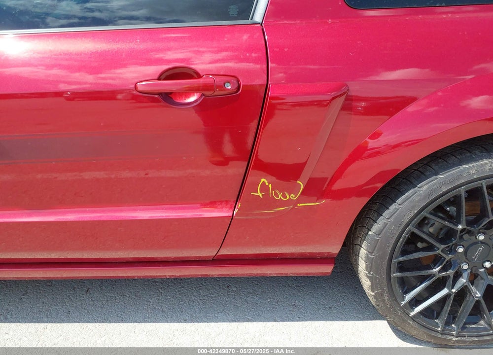 2007 FORD MUSTANG VIN: 1ZVFT82H075198785