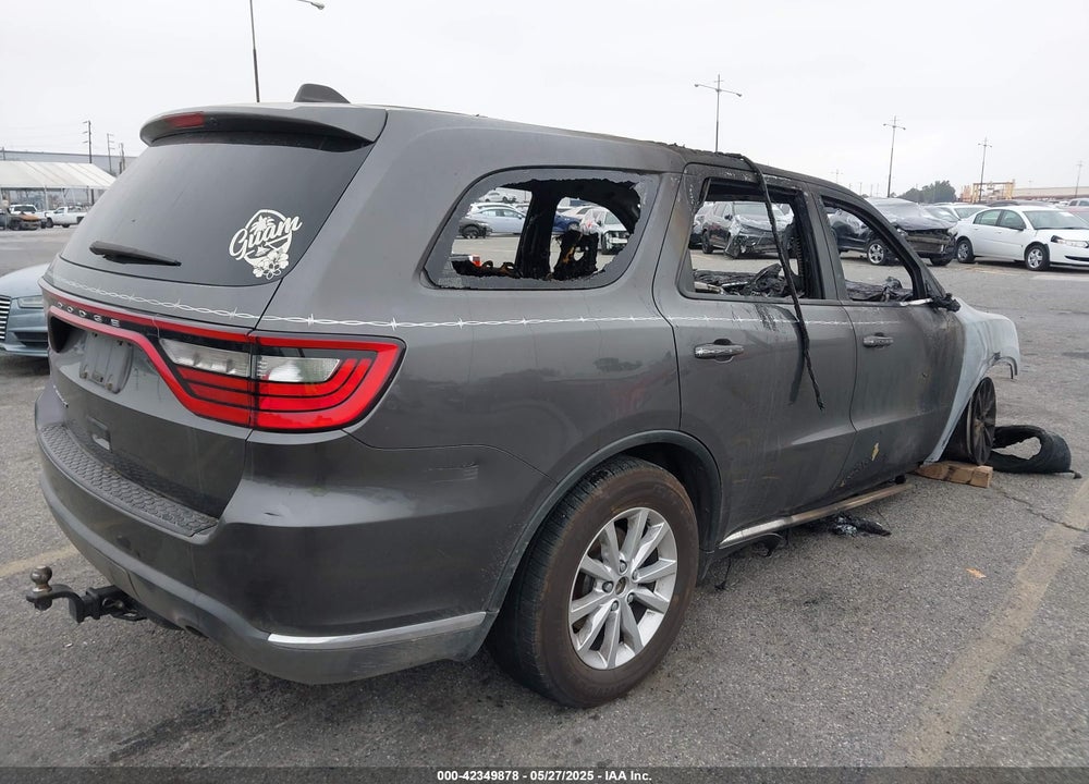 2014 DODGE DURANGO VIN: 1C4RDHAG0EC277842