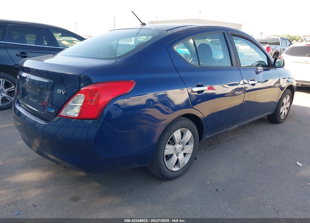 2012 NISSAN VERSA VIN: 3N1CN7AP0CL822889
