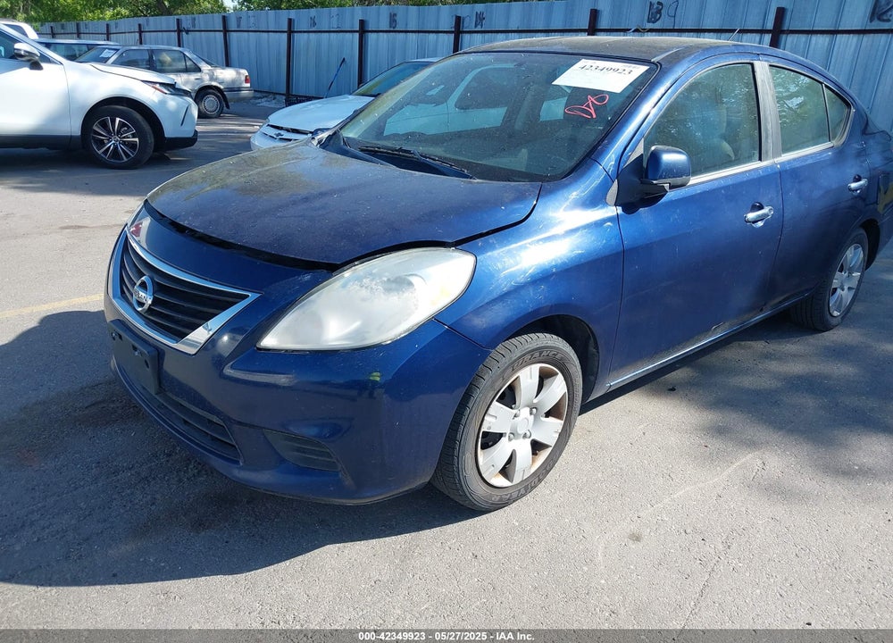 2012 NISSAN VERSA VIN: 3N1CN7AP0CL822889