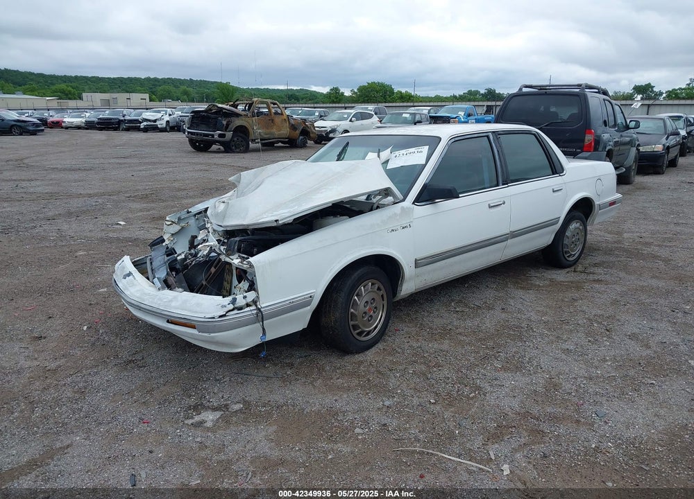 1993 OLDSMOBILE CUTLASS CIERA S VIN: 1G3AG54N2P6436908