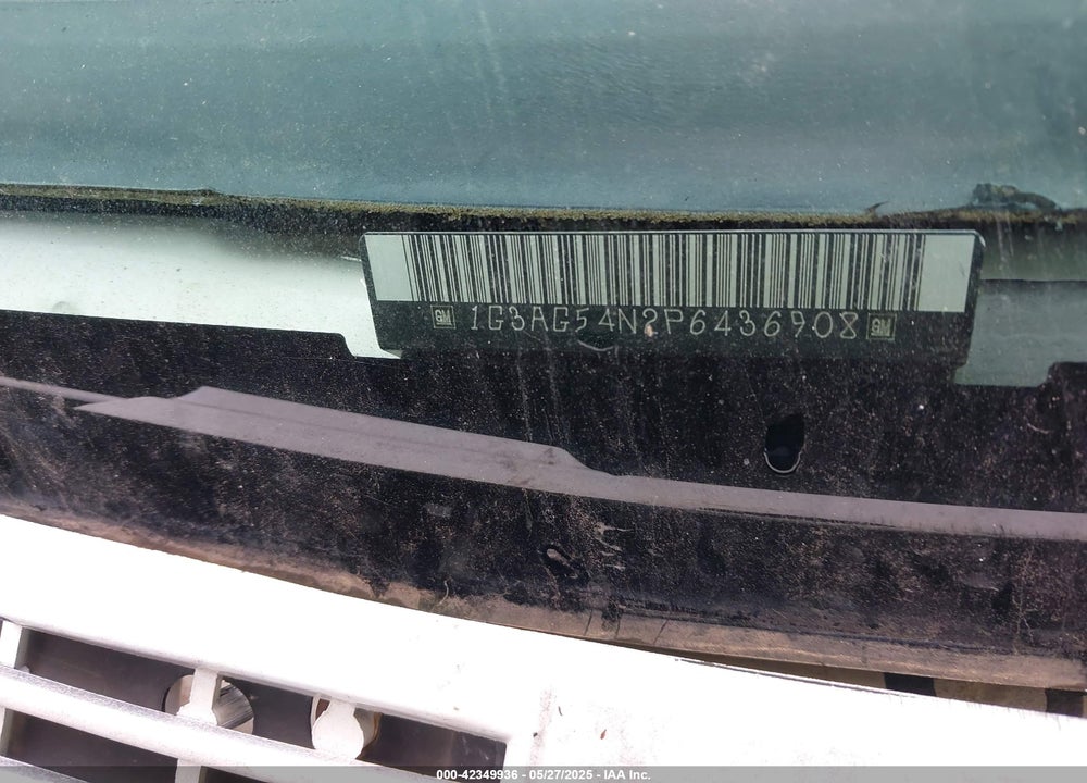 1993 OLDSMOBILE CUTLASS CIERA S VIN: 1G3AG54N2P6436908