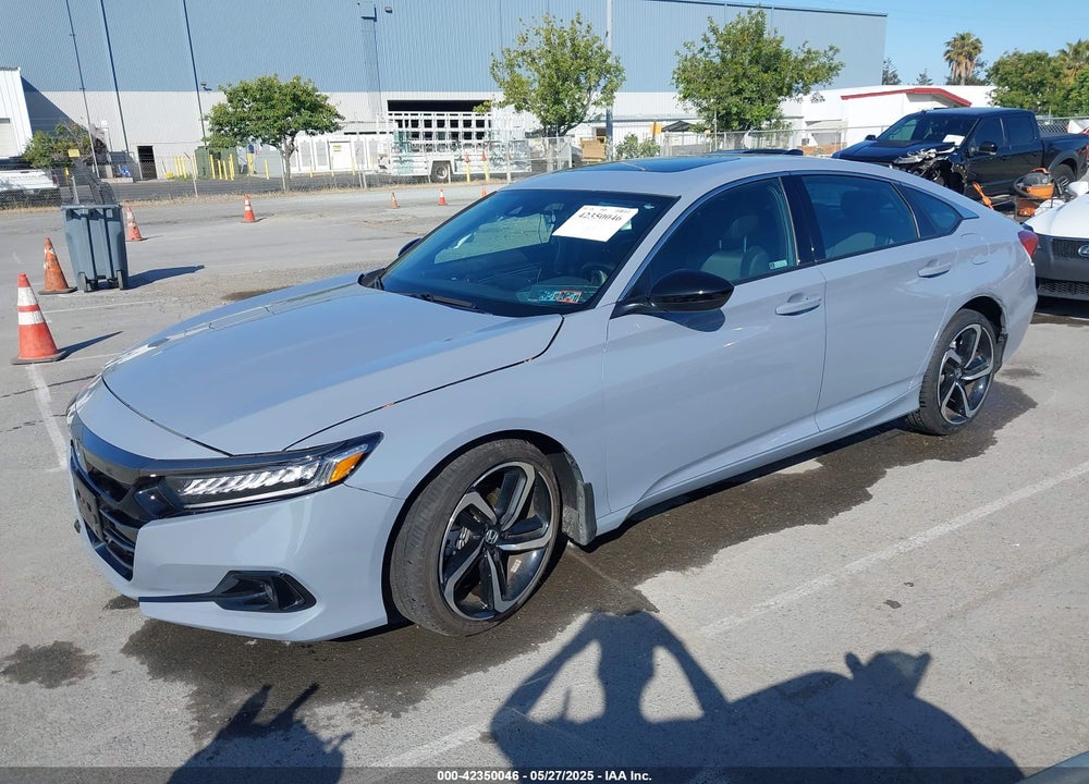 2022 HONDA ACCORD SPORT 2.0T VIN: 1HGCV2F37NA025086