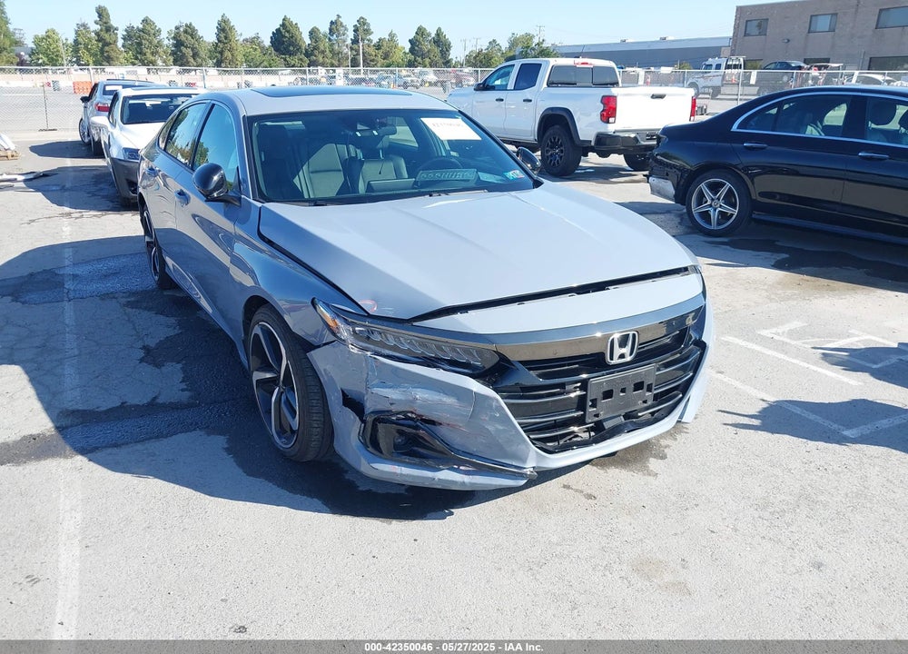 2022 HONDA ACCORD SPORT 2.0T VIN: 1HGCV2F37NA025086