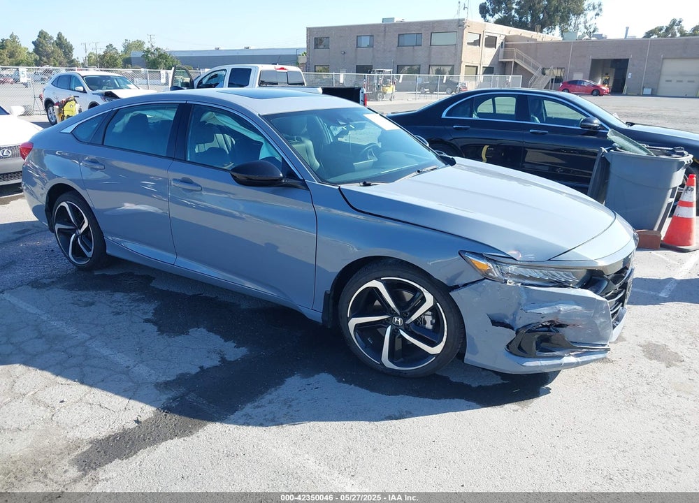 2022 HONDA ACCORD SPORT 2.0T VIN: 1HGCV2F37NA025086