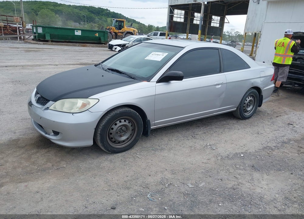 2004 HONDA CIVIC LX VIN: 1HGEM22594L011230