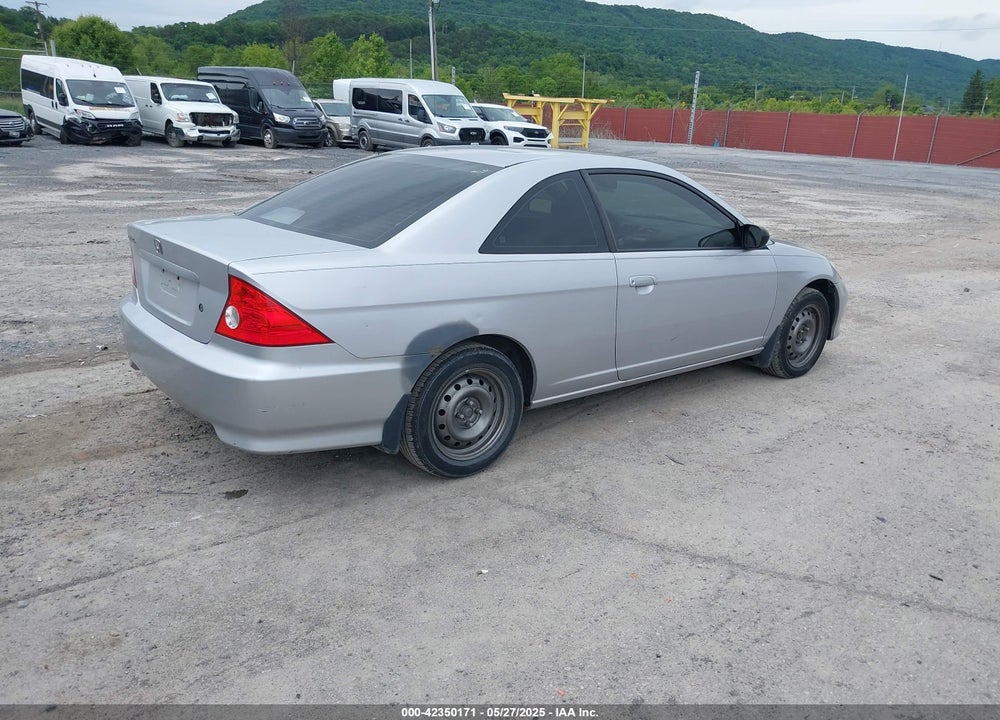2004 HONDA CIVIC LX VIN: 1HGEM22594L011230