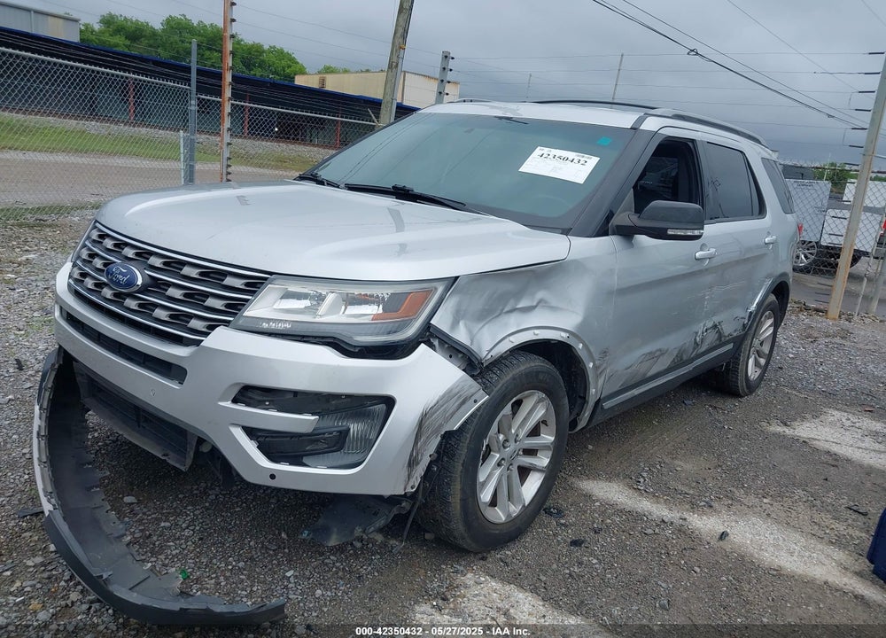 2016 FORD EXPLORER XLT VIN: 1FM5K7D87GGC30043