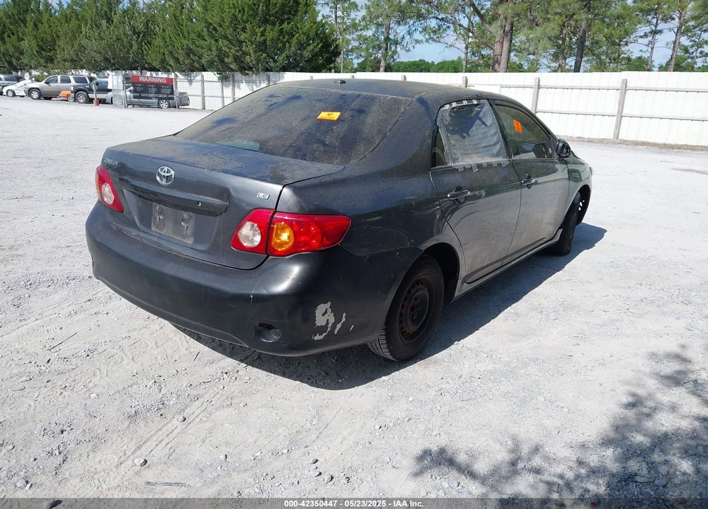 2009 TOYOTA COROLLA LE VIN: JTDBL40E599028162