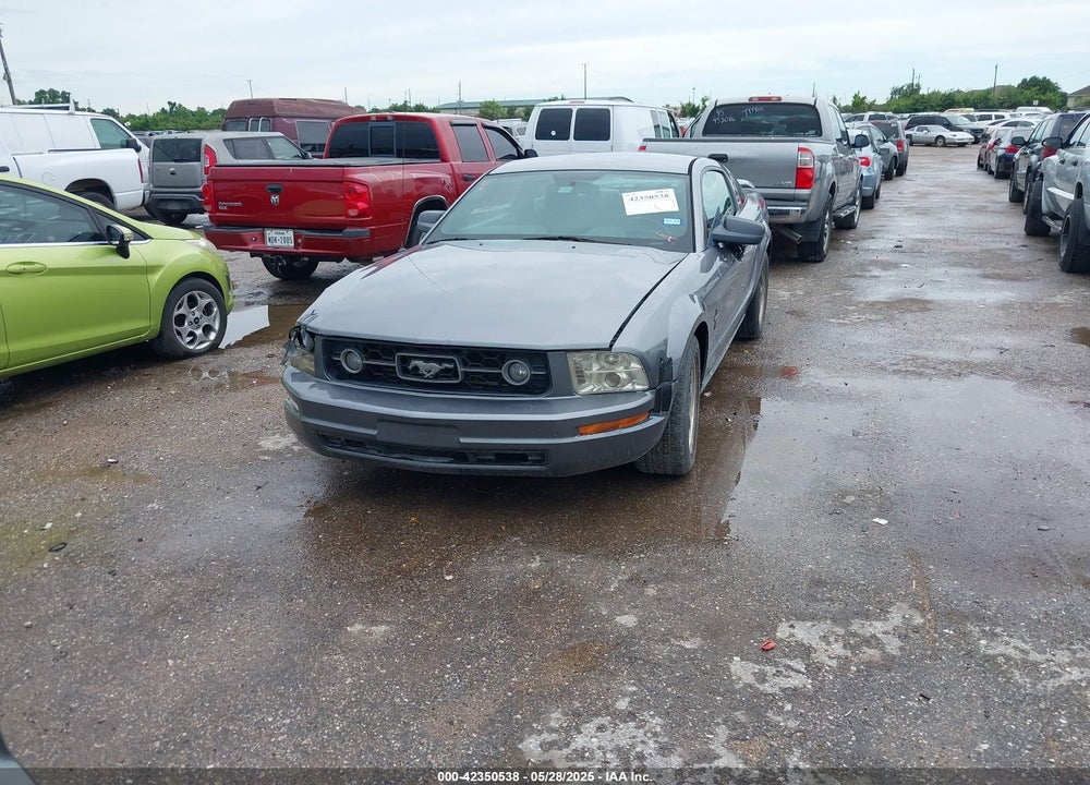 2006 FORD MUSTANG V6 VIN: 1ZVFT80N665134709