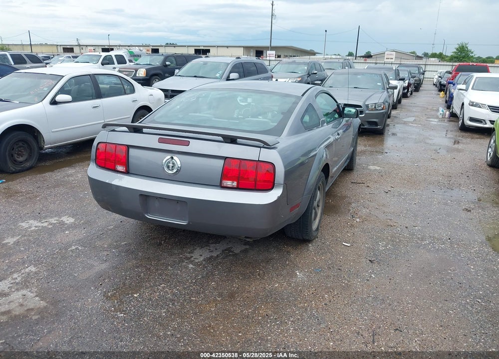 2006 FORD MUSTANG V6 VIN: 1ZVFT80N665134709