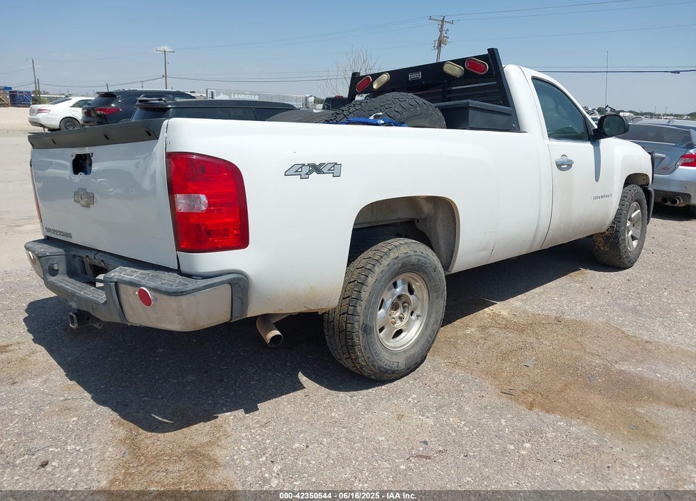 2007 CHEVROLET SILVERADO 1500 WORK TRUCK VIN: 1GCEK14C47Z626649