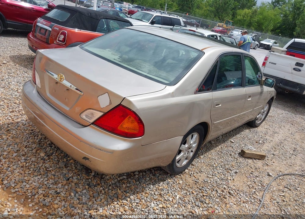 2000 TOYOTA AVALON XLS VIN: 4T1BF28B2YU048155