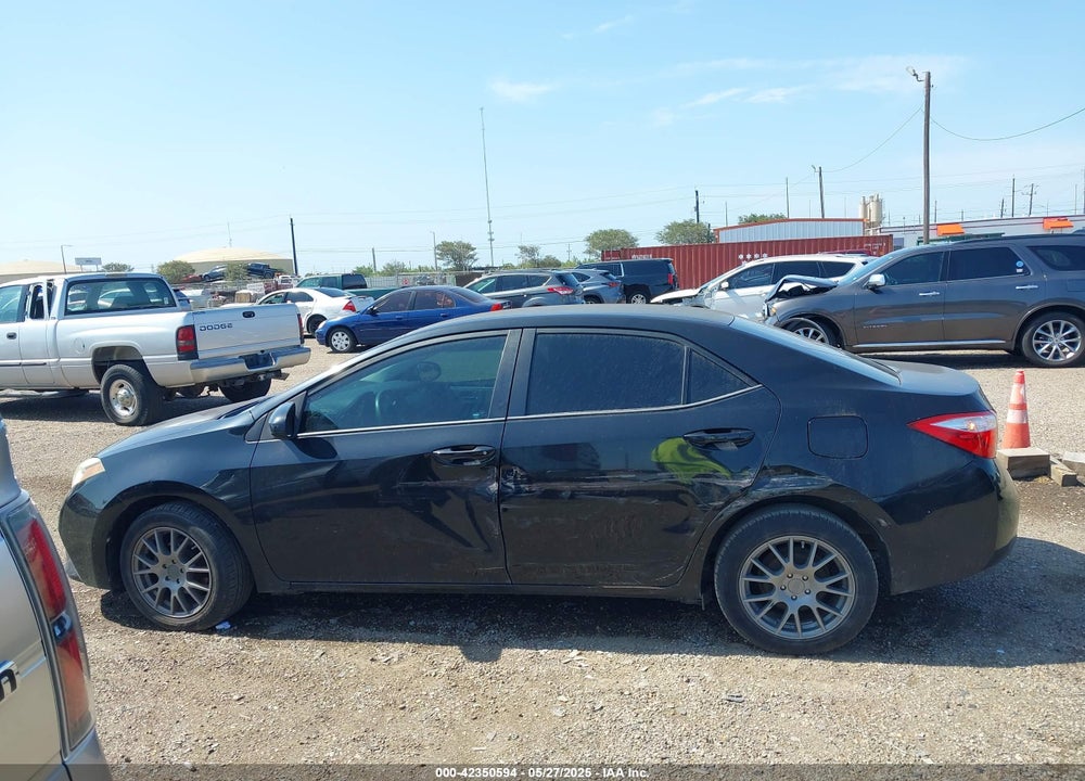 2016 TOYOTA COROLLA LE VIN: 5YFBURHE3GP508397