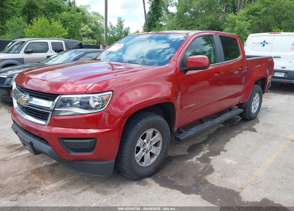 2016 CHEVROLET COLORADO VIN: 1GCGTBE35G1132647