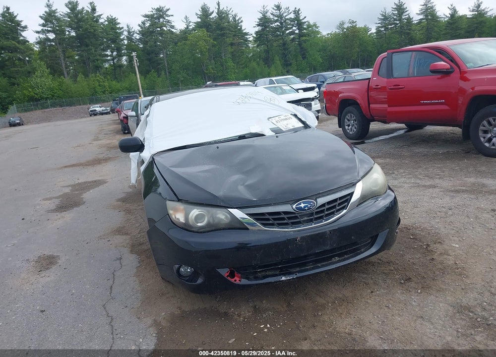 2008 SUBARU IMPREZA VIN: JF1GE61678H519958