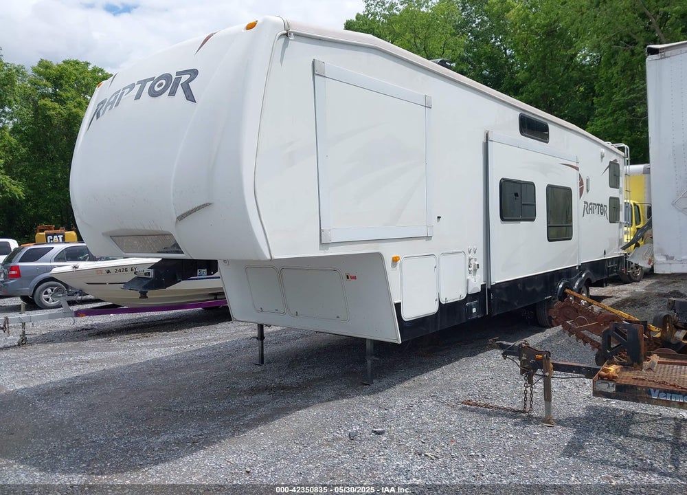 2008 KEYSTONE RAPTOR VIN: 4YDF361388R801373