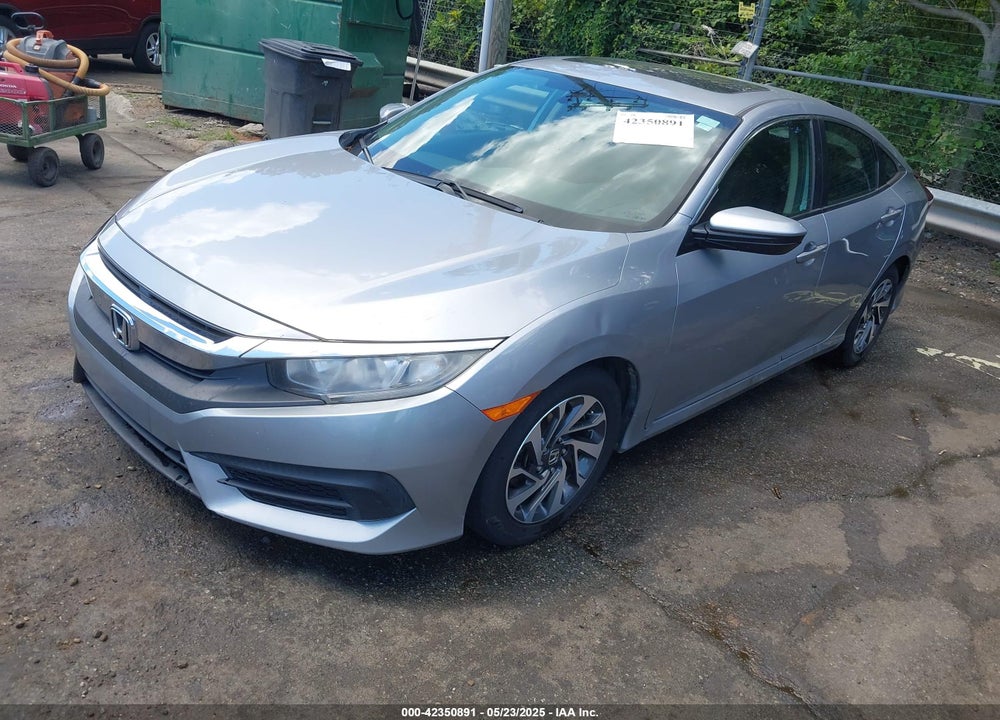 2017 HONDA CIVIC EX VIN: 2HGFC2F74HH567001