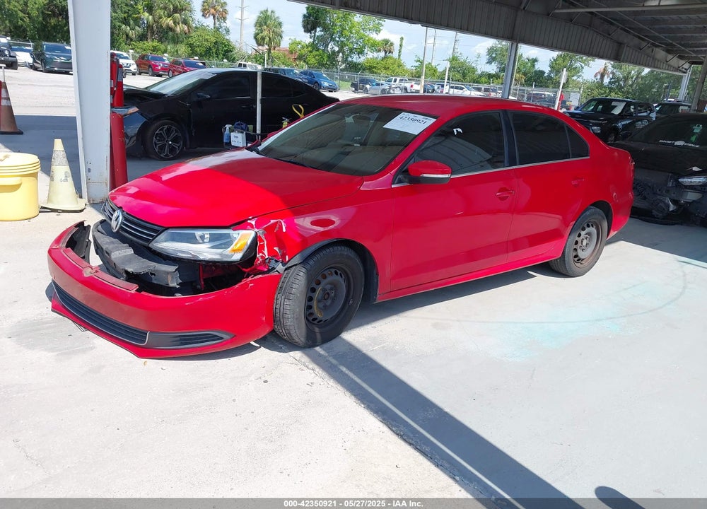 2013 VOLKSWAGEN JETTA 2.5L SE VIN: 3VWDX7AJ0DM355117