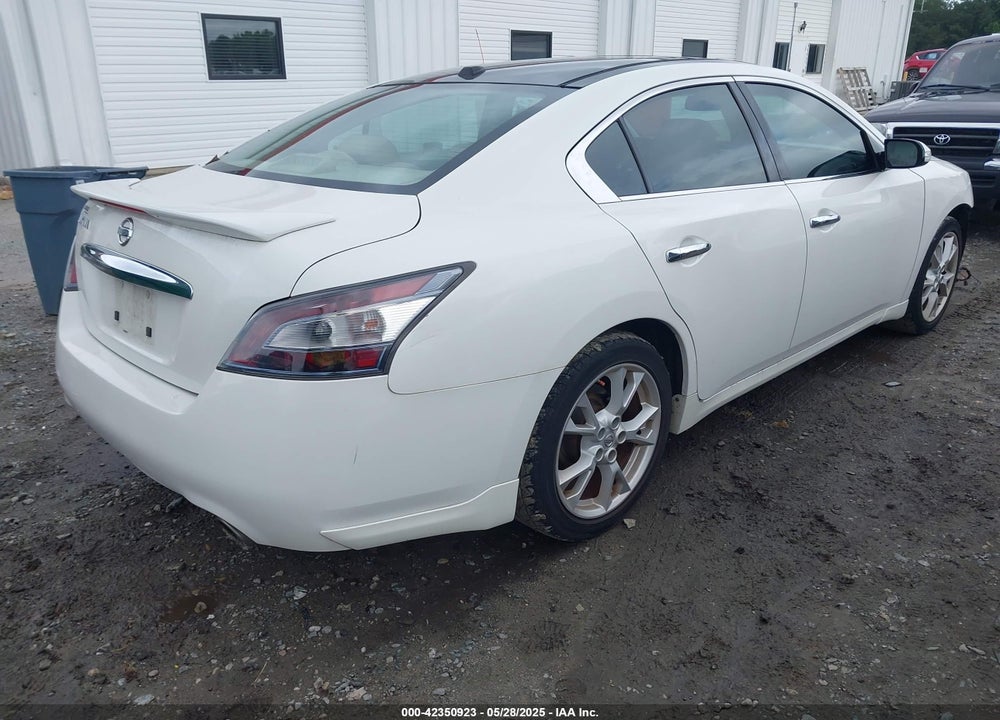 2012 NISSAN MAXIMA VIN: 1N4AA5AP1CC858337