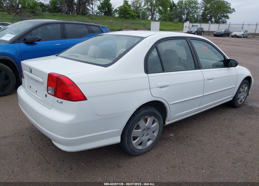 2004 HONDA CIVIC LX VIN: 2HGES16544H609152