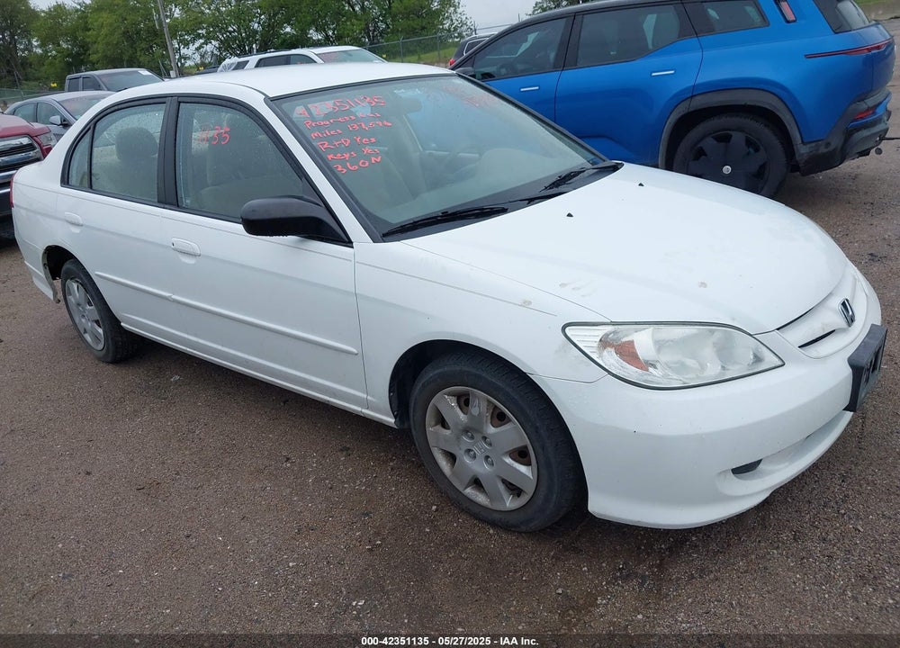 2004 HONDA CIVIC LX VIN: 2HGES16544H609152