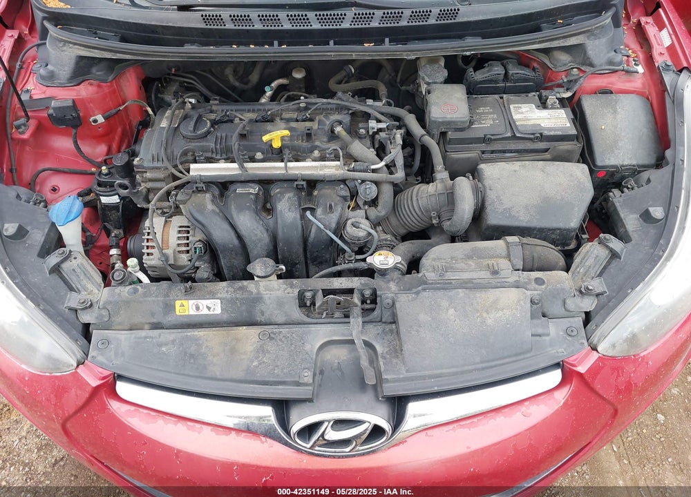 2016 HYUNDAI ELANTRA VIN: KMHDH4AE0GU479658