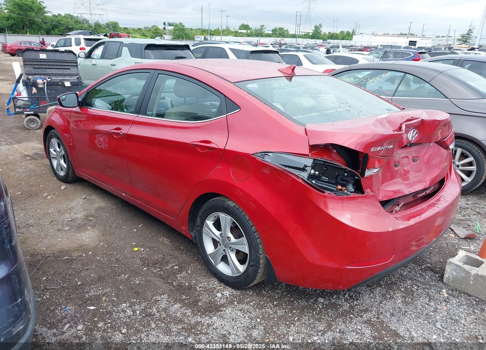 2016 HYUNDAI ELANTRA VIN: KMHDH4AE0GU479658