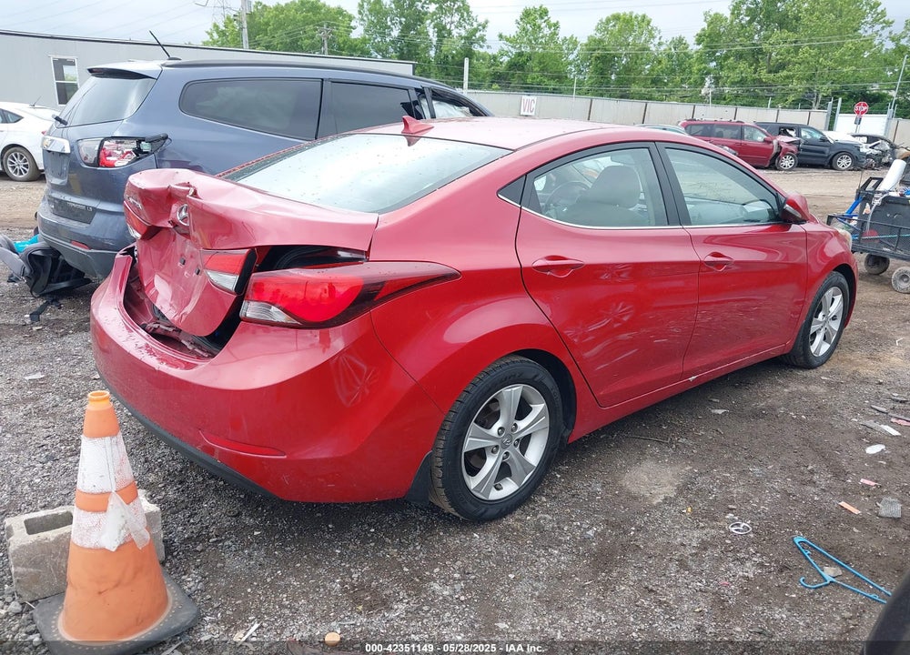 2016 HYUNDAI ELANTRA VIN: KMHDH4AE0GU479658