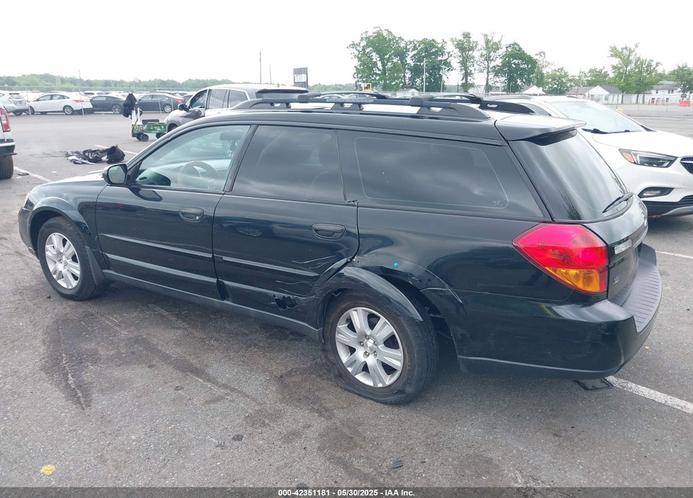 2005 SUBARU OUTBACK 2.5I VIN: 4S4BP61C057327072