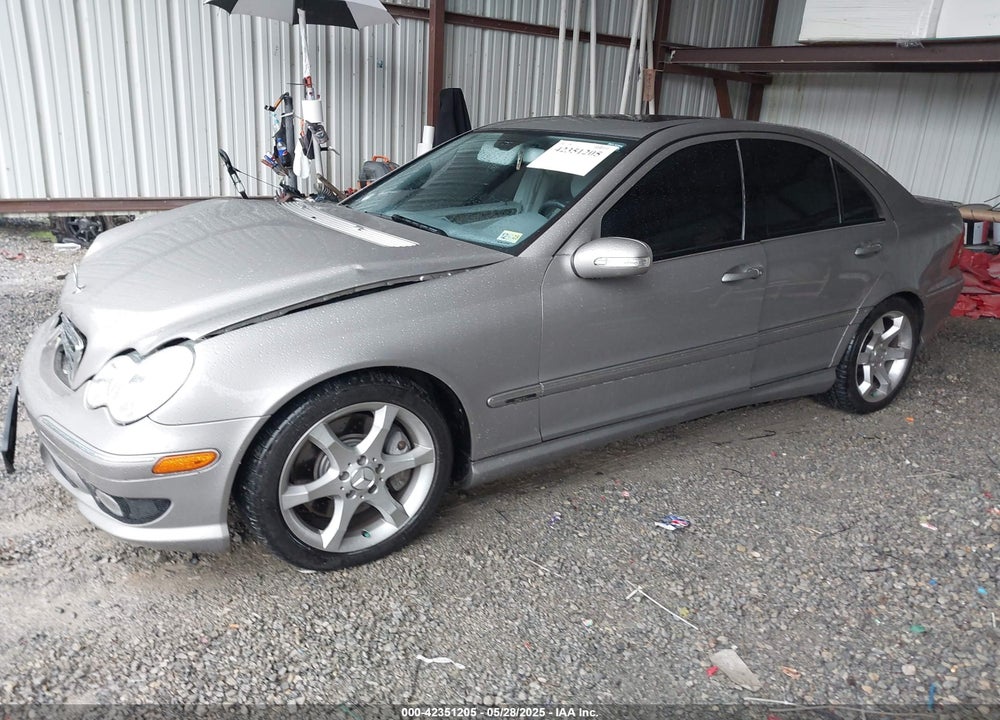 2007 MERCEDES-BENZ C 230 VIN: WDBRF52H57E026692