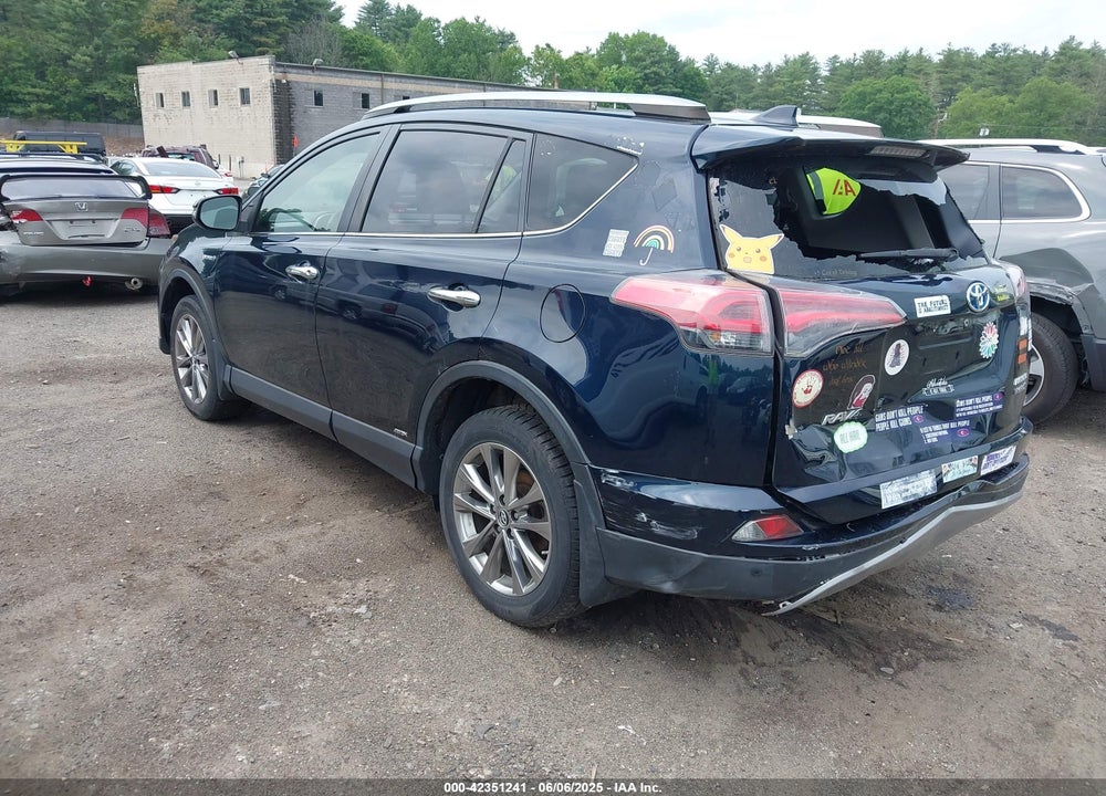 2017 TOYOTA RAV4 HYBRID LIMITED VIN: JTMDJREV5HD106326