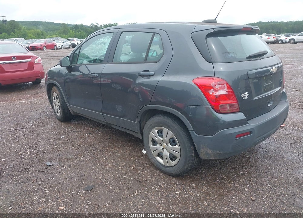 2016 CHEVROLET TRAX VIN: 3GNCJKSB7GL158280