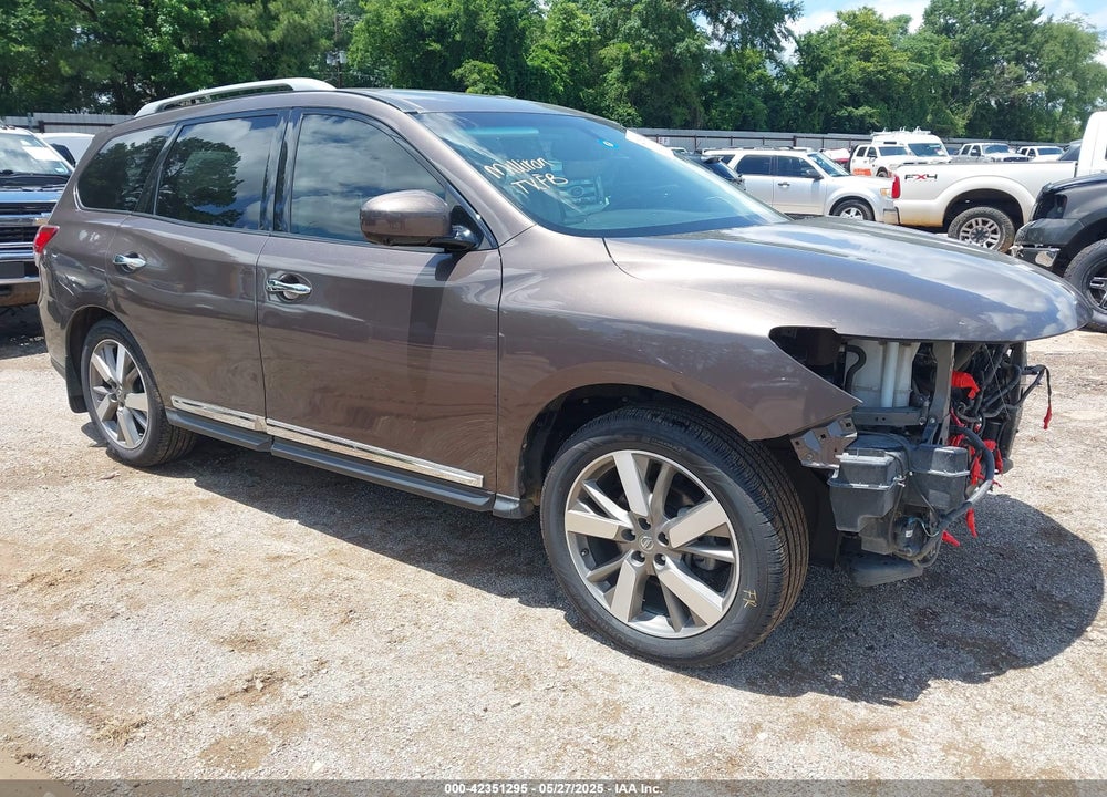 2015 NISSAN PATHFINDER PLATINUM VIN: 5N1AR2MM1FC613038