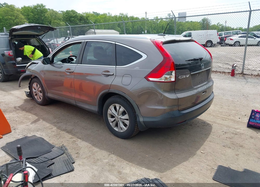 2013 HONDA CR-V EX-L VIN: 5J6RM3H76DL025191