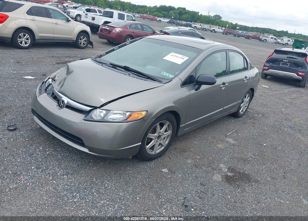 2008 HONDA CIVIC EX VIN: 2HGFA16828H313456