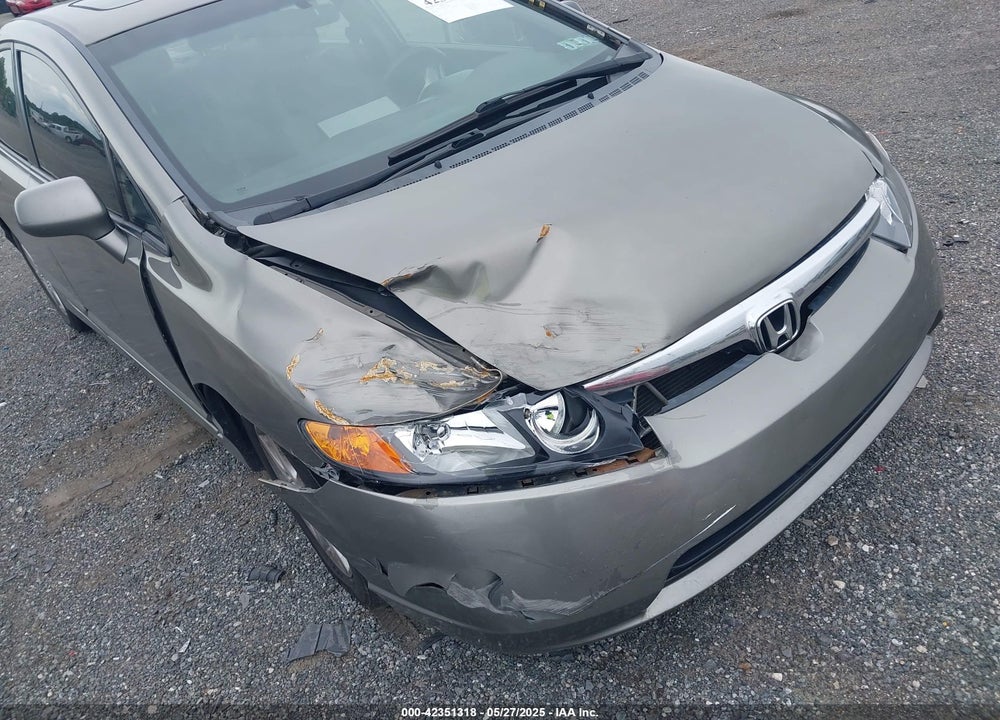 2008 HONDA CIVIC EX VIN: 2HGFA16828H313456
