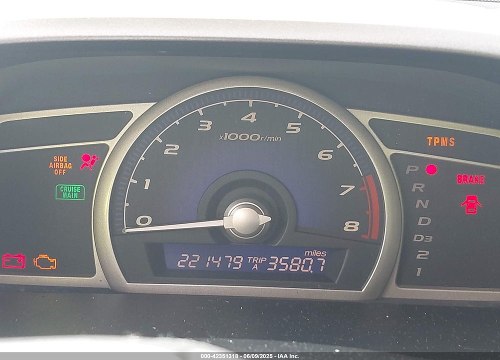 2008 HONDA CIVIC EX VIN: 2HGFA16828H313456