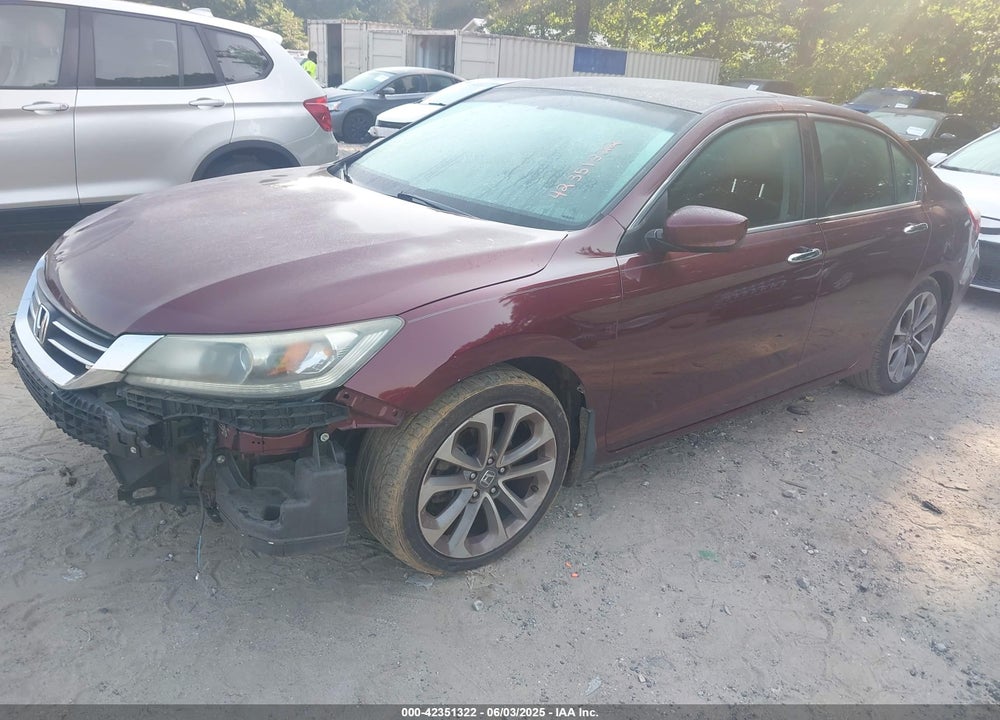 2013 HONDA ACCORD VIN: 1HGCR2F58DA128277