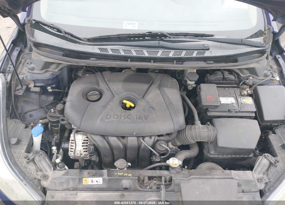 2013 HYUNDAI ELANTRA VIN: 5NPDH4AE0DH399612