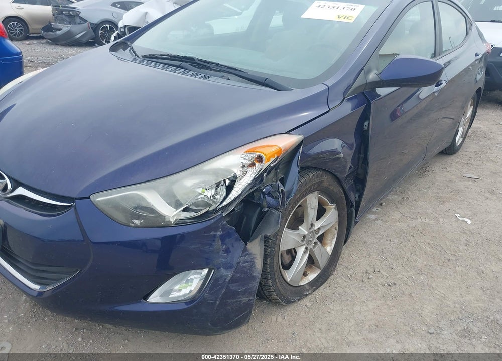 2013 HYUNDAI ELANTRA VIN: 5NPDH4AE0DH399612