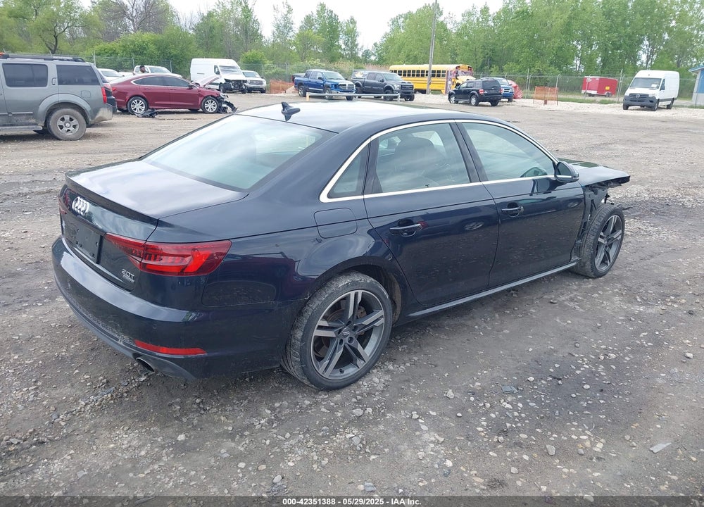 2018 AUDI A4 VIN: WAUENAF43JA166531