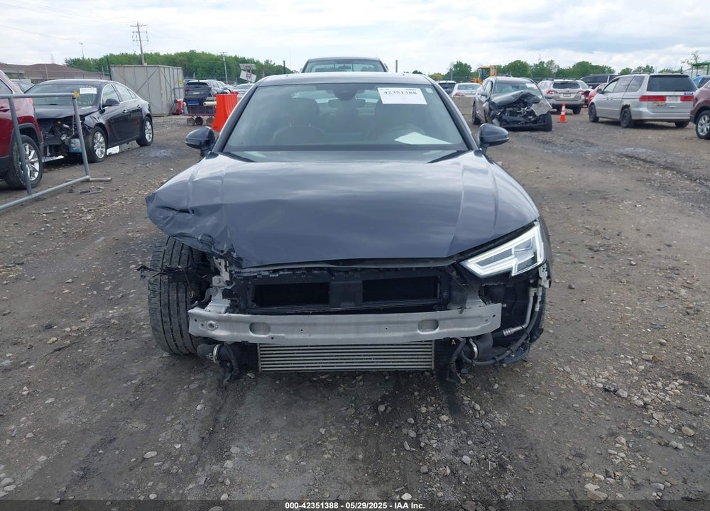 2018 AUDI A4 VIN: WAUENAF43JA166531