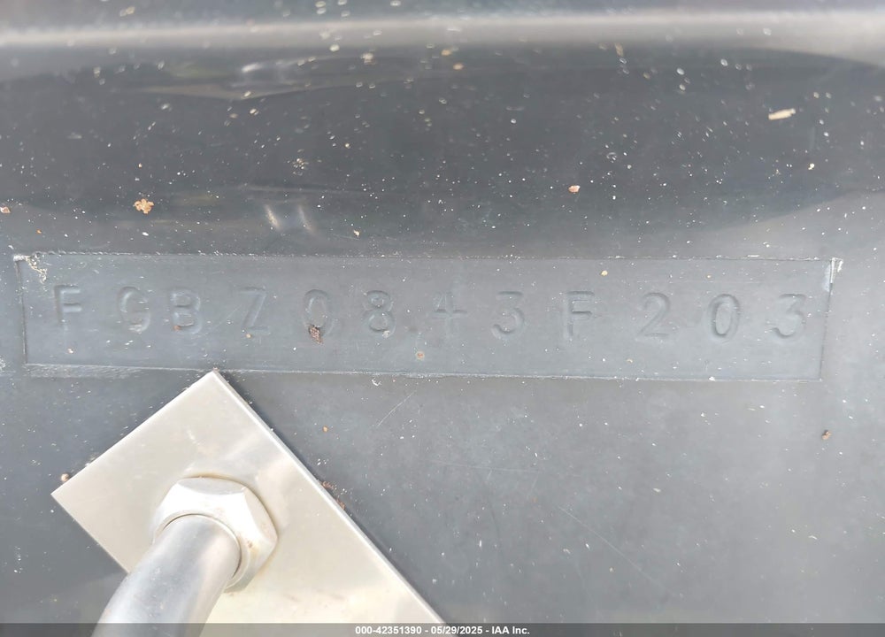 2003 CHAPARRAL OTHER VIN: FGBZ0843F203