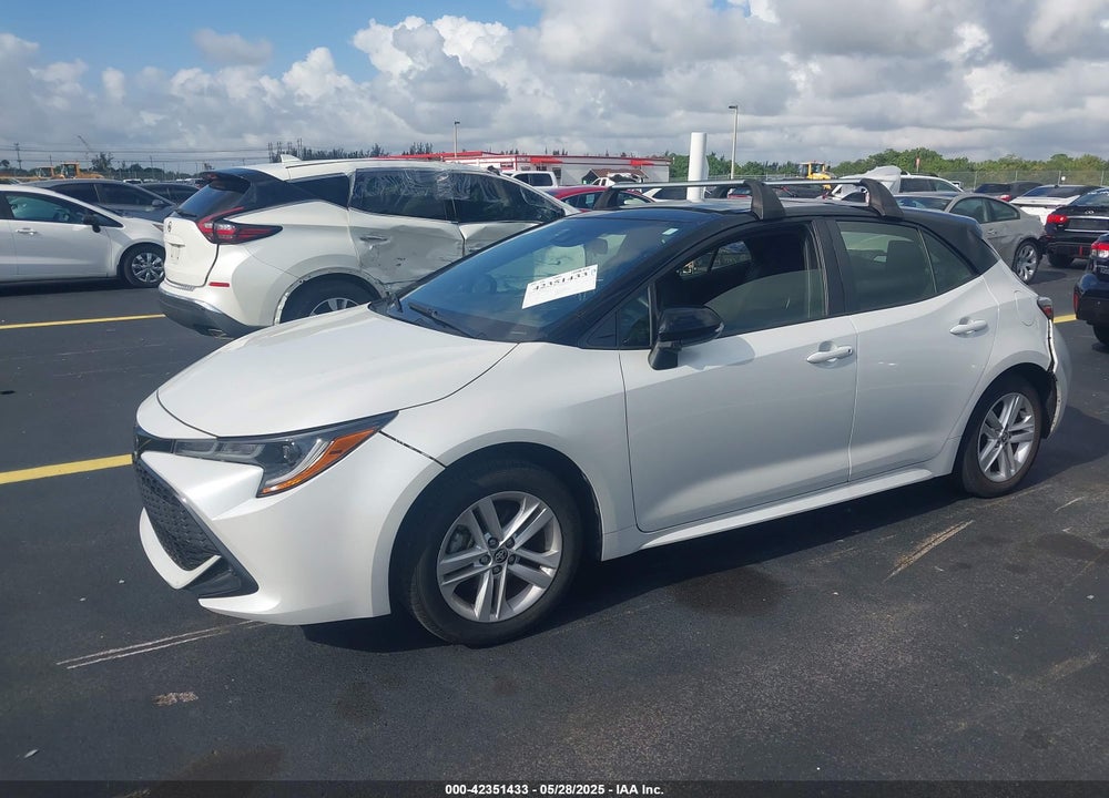 2022 TOYOTA COROLLA VIN: JTNB4MBE1N3188784