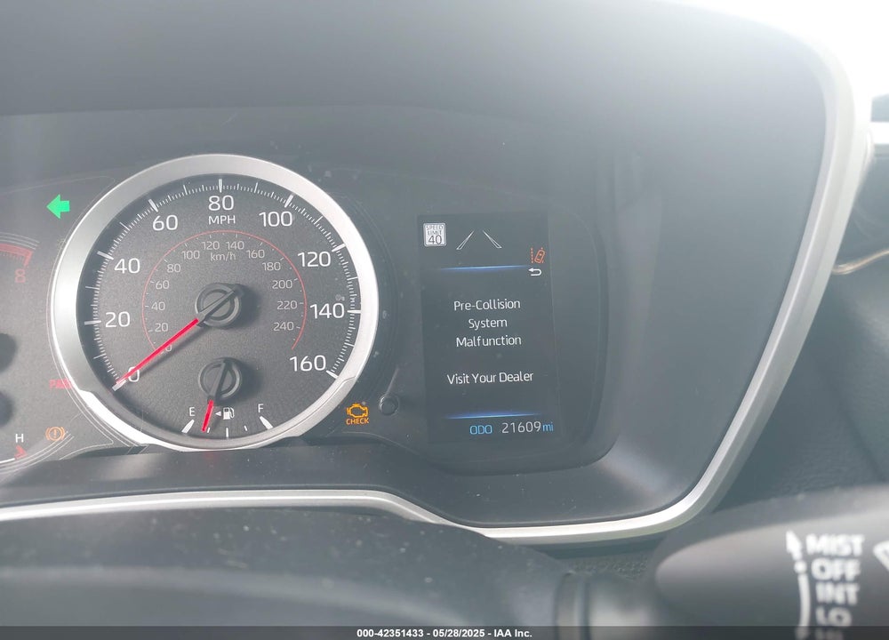 2022 TOYOTA COROLLA VIN: JTNB4MBE1N3188784