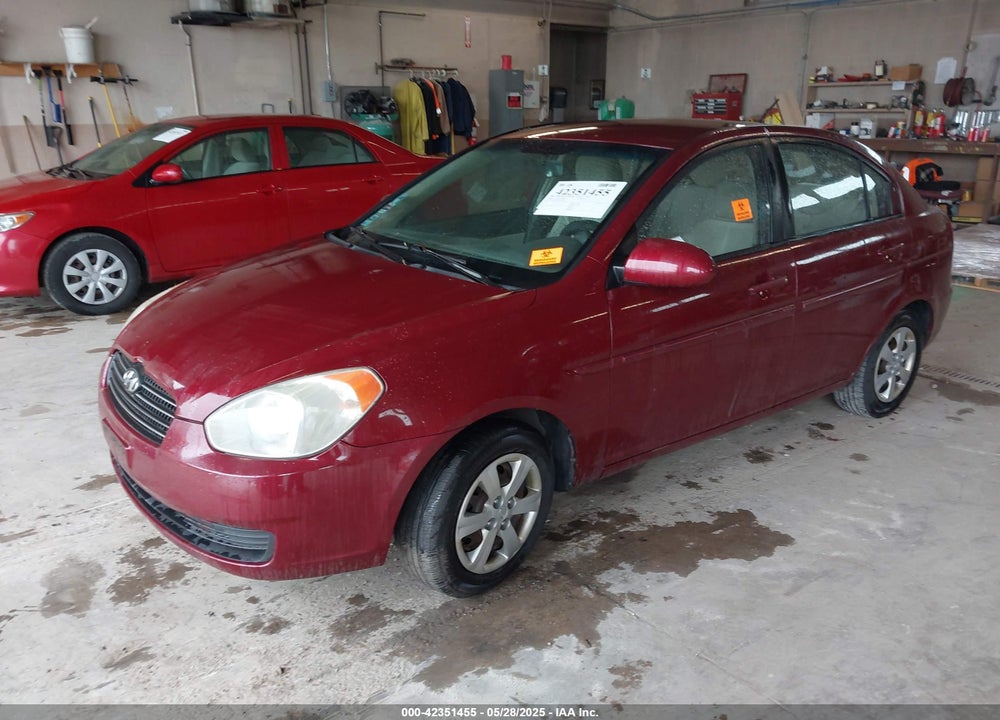 2009 HYUNDAI ACCENT VIN: KMHCN46C89U340294