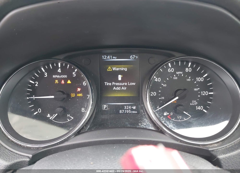 2017 NISSAN ROGUE SL VIN: 5N1AT2MVXHC844775