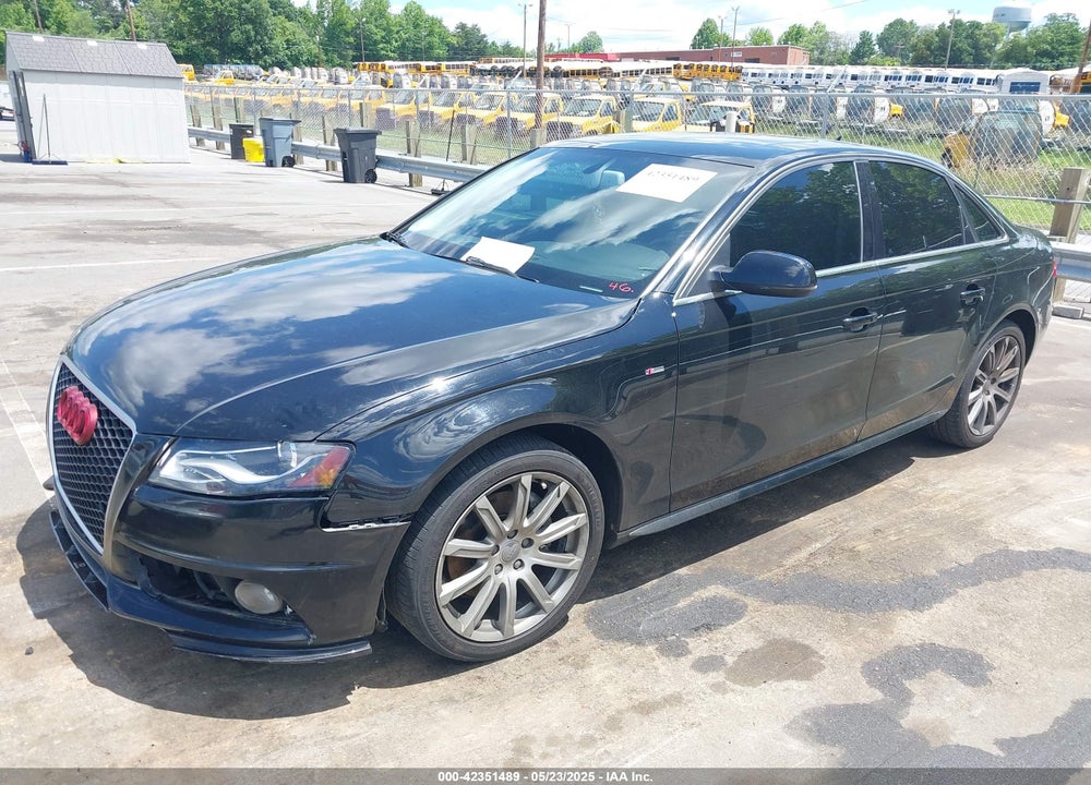 2012 AUDI A4 VIN: WAUEFAFL6CN016851