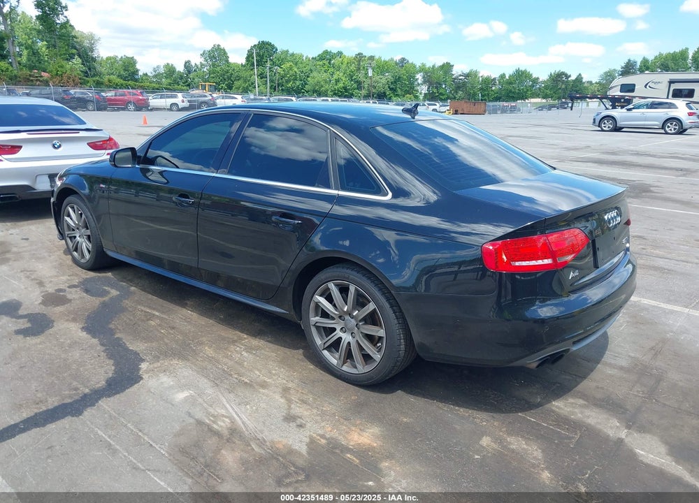 2012 AUDI A4 VIN: WAUEFAFL6CN016851